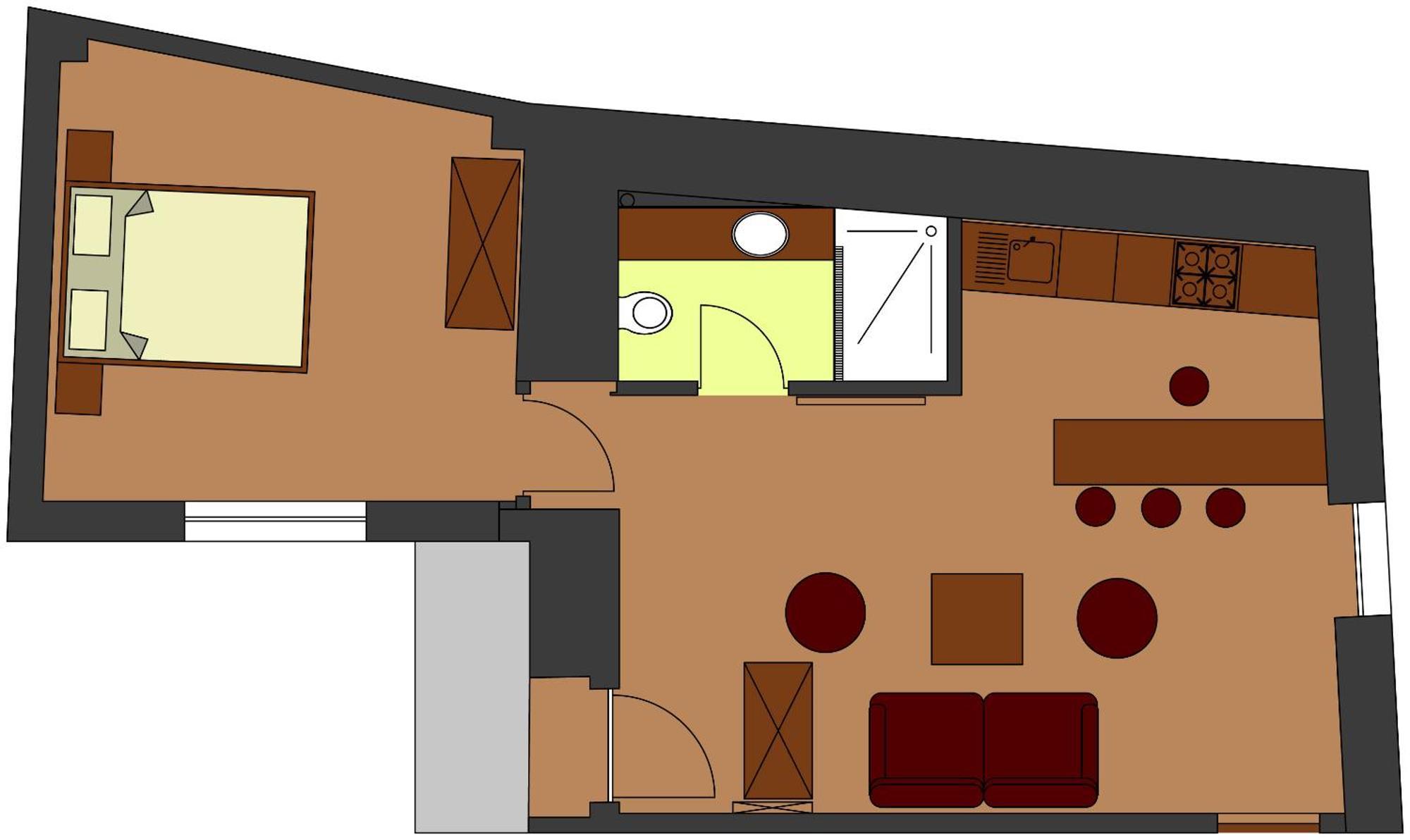 Arina Apartments Брашов Стая снимка